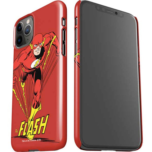 DC Comics The Flash Classic Action Pose Art iPhone 11 Pro Lite Case