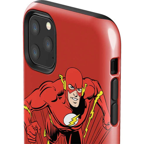 DC Comics The Flash Classic Action Pose Art iPhone 11 Pro Max Impact Case