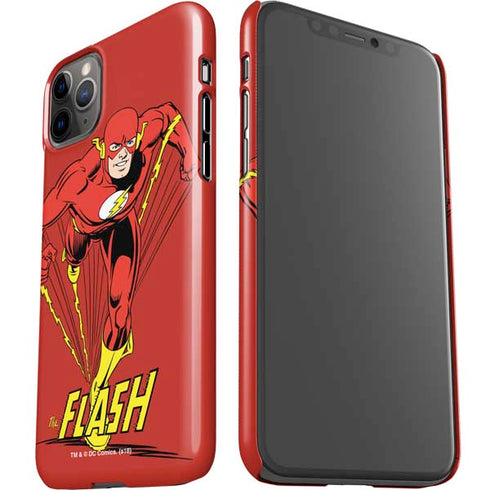 DC Comics The Flash Classic Action Pose Art iPhone 11 Pro Max Lite Case