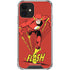 DC Comics The Flash Classic Action Pose Art iPhone 12 Clear Case