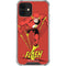 DC Comics The Flash Classic Action Pose Art iPhone 12 Mini Clear Case