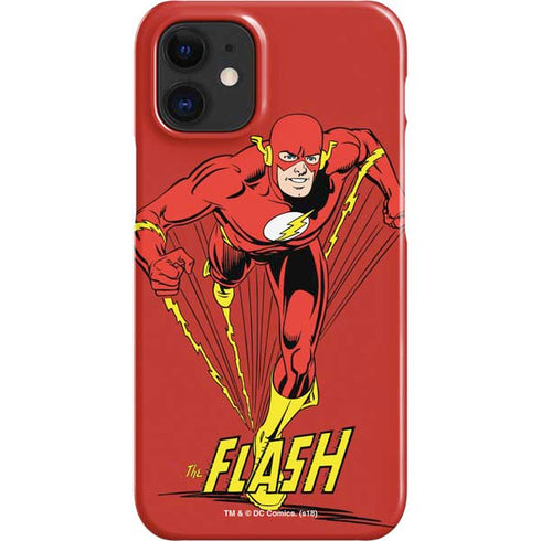 DC Comics The Flash Classic Action Pose Art iPhone 12 Mini Lite Case