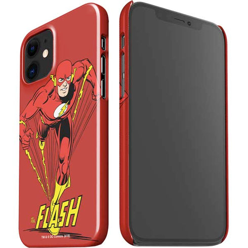 DC Comics The Flash Classic Action Pose Art iPhone 12 Mini Lite Case