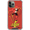 DC Comics The Flash Classic Action Pose Art iPhone 12 Pro Clear Case
