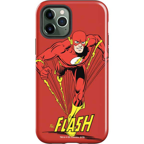 DC Comics The Flash Classic Action Pose Art iPhone 12 Pro Impact Case