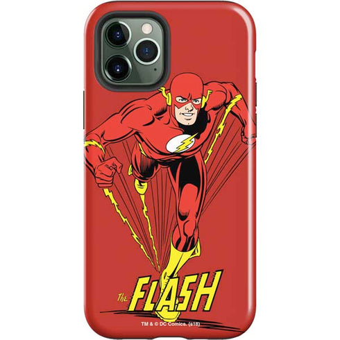 DC Comics The Flash Classic Action Pose Art iPhone 12 Pro Max Impact Case