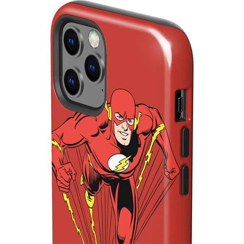 DC Comics The Flash Classic Action Pose Art iPhone 12 Pro Max Impact Case