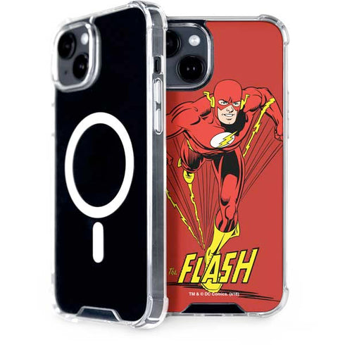 DC Comics The Flash Classic Action Pose Art iPhone 13 MagSafe Case