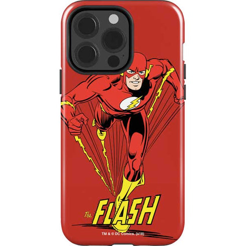 DC Comics The Flash Classic Action Pose Art iPhone 13 Pro Impact Case