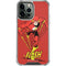 DC Comics The Flash Classic Action Pose Art iPhone 13 Pro Max Clear Case