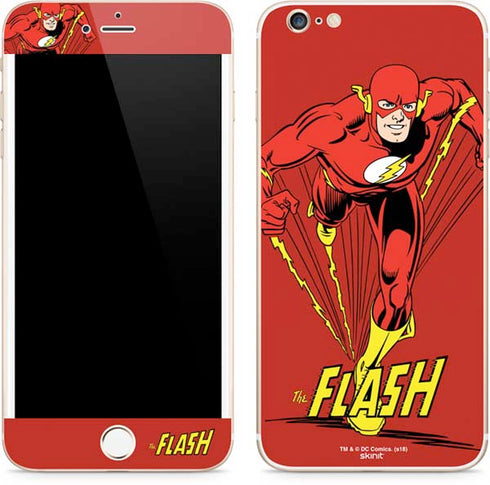 DC Comics The Flash Classic Action Pose Art iPhone 6/6s Plus Skin