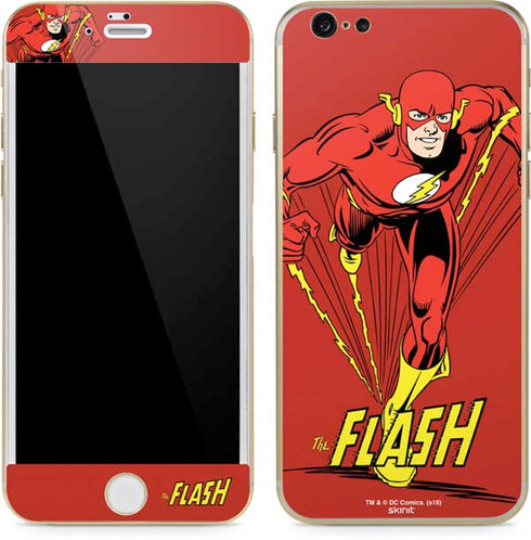 DC Comics The Flash Classic Action Pose Art iPhone 6/6s Skin
