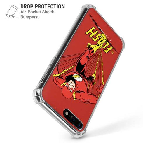 DC Comics The Flash Classic Action Pose Art iPhone 7/8 Plus Clear Case