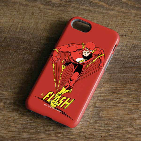 DC Comics The Flash Classic Action Pose Art iPhone 7 Pro Case