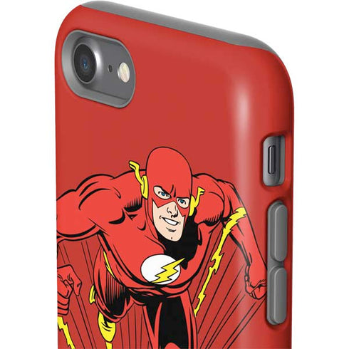 DC Comics The Flash Classic Action Pose Art iPhone SE (2nd & 3rd Gen) Pro Case