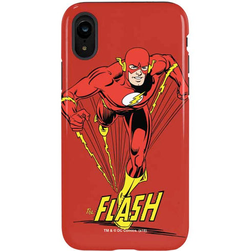 DC Comics The Flash Classic Action Pose Art iPhone XR Pro Case