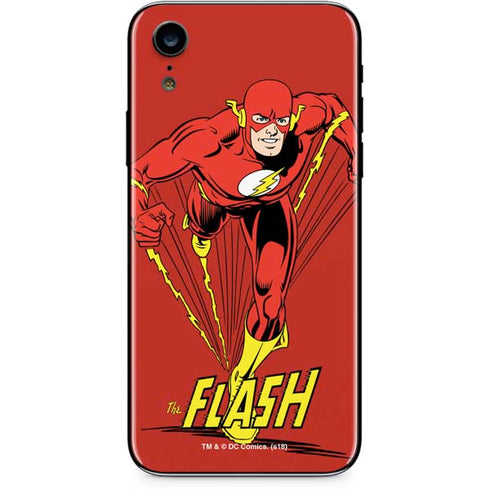 DC Comics The Flash Classic Action Pose Art iPhone XR Skin