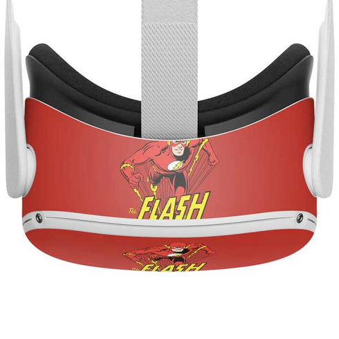 DC Comics The Flash Classic Action Pose Art Oculus Quest 2 Skin