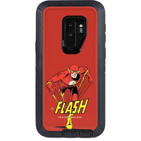 DC Comics The Flash Classic Action Pose Art Otterbox Defender Galaxy Skin