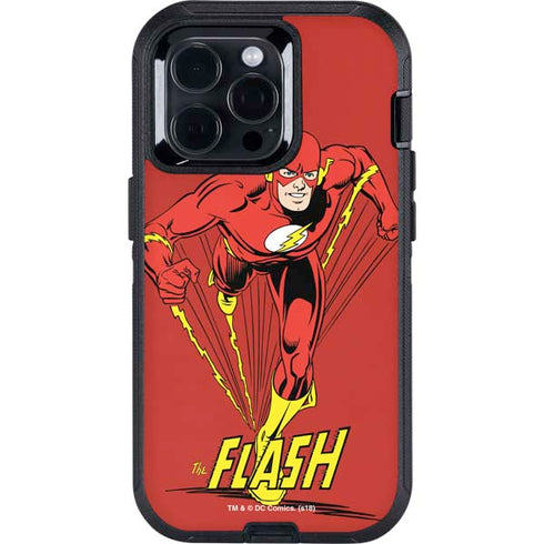DC Comics The Flash Classic Action Pose Art Otterbox Defender iPhone Skin