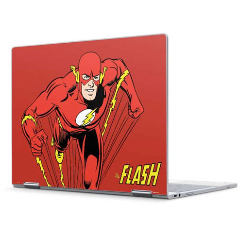 DC Comics The Flash Classic Action Pose Art Pixelbook Skin