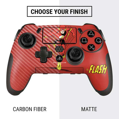 DC Comics The Flash Classic Action Pose Art PlayStation Scuf Vantage 2 Controller Skin