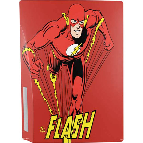 DC Comics The Flash Classic Action Pose Art PS5 Console Skin