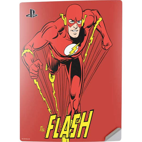 DC Comics The Flash Classic Action Pose Art PS5 Digital Edition Console Skin