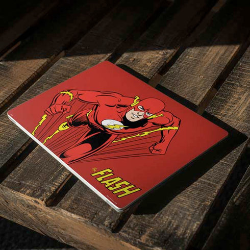 DC Comics The Flash Classic Action Pose Art Surface Laptop 2 Skin