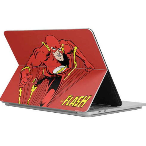DC Comics The Flash Classic Action Pose Art Surface Laptop Studio Skin
