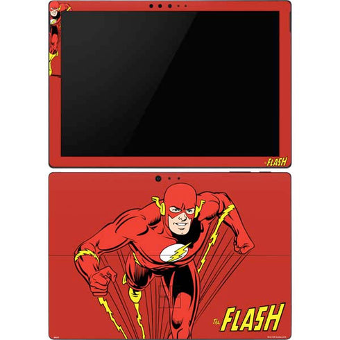 DC Comics The Flash Classic Action Pose Art Surface Pro 6 Skin