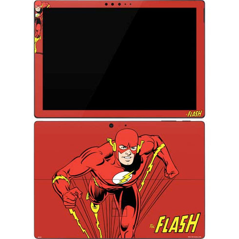 DC Comics The Flash Classic Action Pose Art Surface Pro 7 Skin