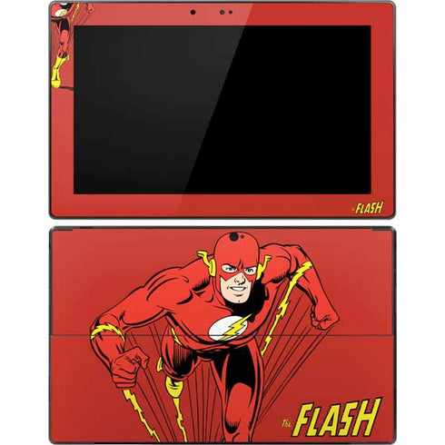 DC Comics The Flash Classic Action Pose Art Surface Pro Tablet Skin
