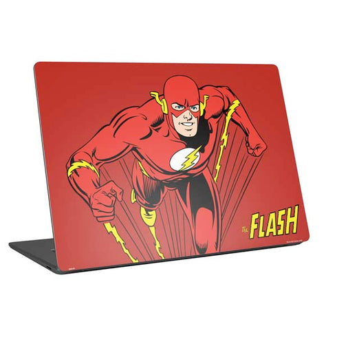 DC Comics The Flash Classic Action Pose Art Universal Laptop 12in (9.8 x 6.8in) Skin