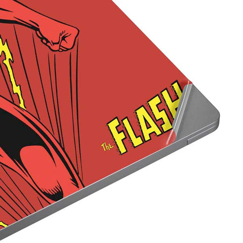 DC Comics The Flash Classic Action Pose Art Universal Laptop 18in (14.6 x 10.6in) Skin