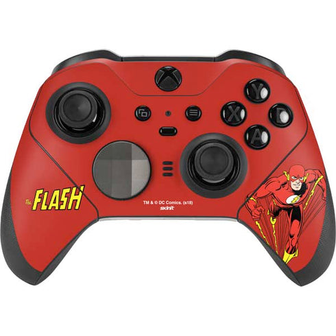 DC Comics The Flash Classic Action Pose Art Xbox Elite Wireless Controller Series 2 Skin