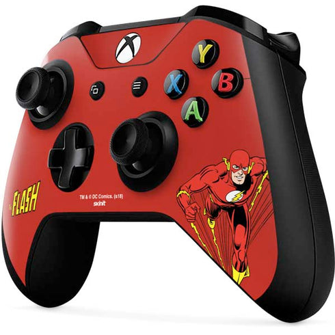 DC Comics The Flash Classic Action Pose Art Xbox One X Controller Skin