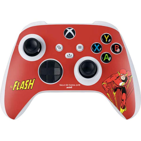 DC Comics The Flash Classic Action Pose Art Xbox Series S Controller Skin