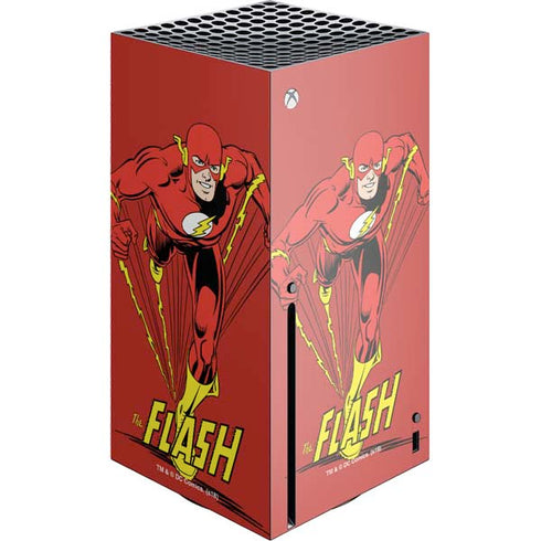 DC Comics The Flash Classic Action Pose Art Xbox Series X Console Skin