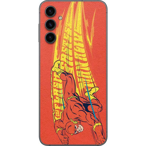 DC Comics The Flash Classic Art Running Pose Galaxy A14 5G Skin