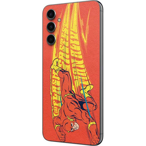 DC Comics The Flash Classic Art Running Pose Galaxy A14 5G Skin