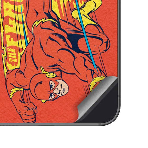 DC Comics The Flash Classic Art Running Pose Galaxy A14 5G Skin