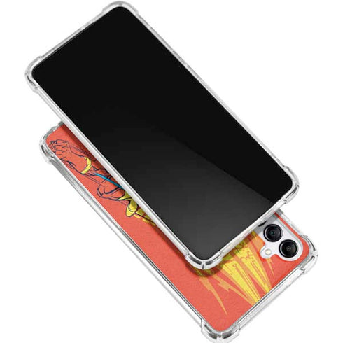 DC Comics Flash Racer Galaxy A15 5G Clear Case