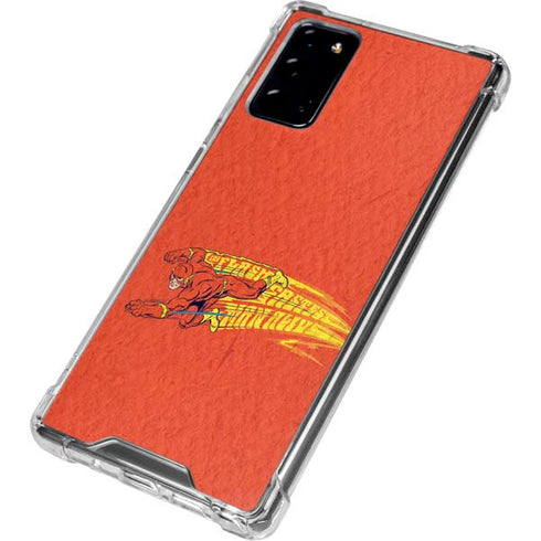 DC Comics The Flash Classic Art Running Pose Galaxy Note20 5G Clear Case
