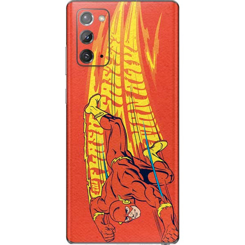 DC Comics The Flash Classic Art Running Pose Galaxy Note20 5G Skin