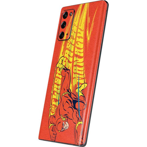 DC Comics The Flash Classic Art Running Pose Galaxy Note20 5G Skin