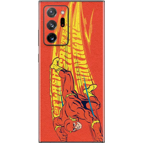 DC Comics The Flash Classic Art Running Pose Galaxy Note20 Ultra 5G Skin