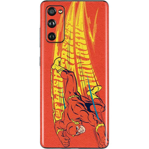 DC Comics The Flash Classic Art Running Pose Galaxy S20 Fan Edition Skin