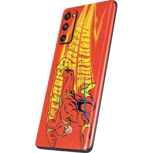 DC Comics The Flash Classic Art Running Pose Galaxy S20 Fan Edition Skin