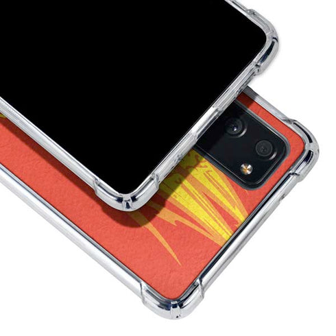 DC Comics The Flash Classic Art Running Pose Galaxy S20 FE Clear Case